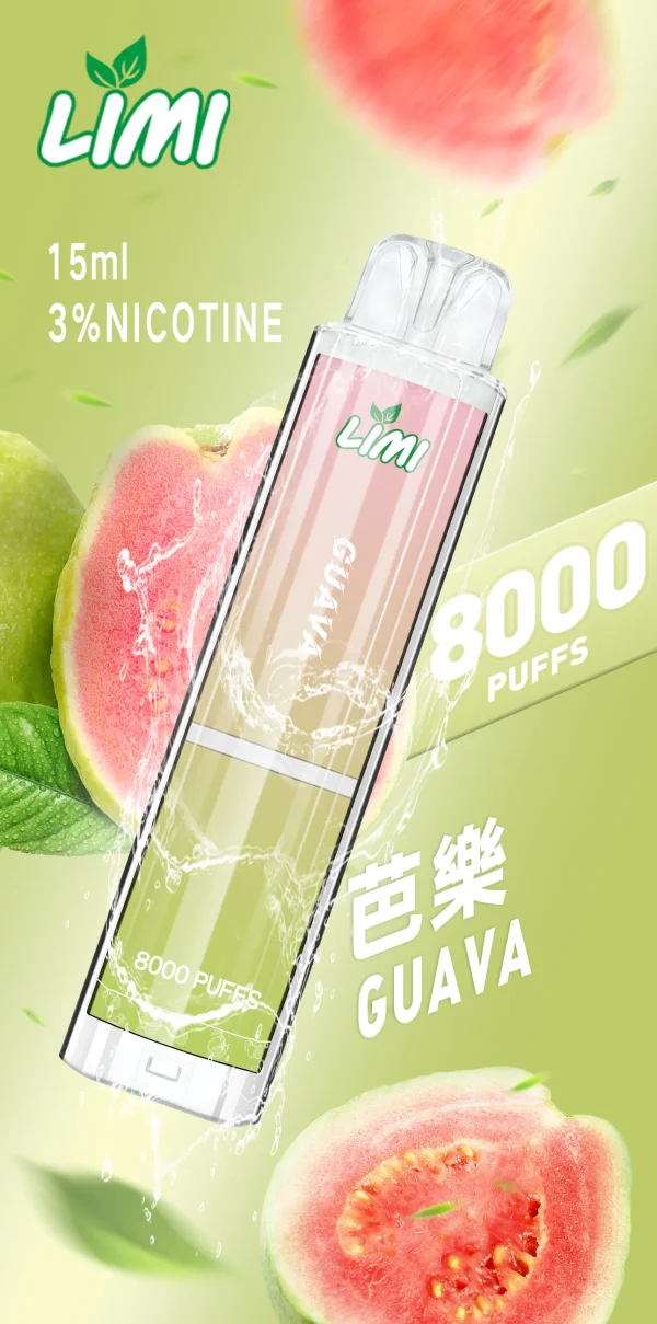 辣妹 LIMI 8000口 發光抛棄式電子煙 8000PUFFS辣妹發光機身：圖片 3