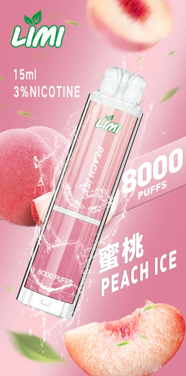 辣妹 LIMI 8000口 發光抛棄式電子煙 8000PUFFS辣妹發光機身：圖片 6