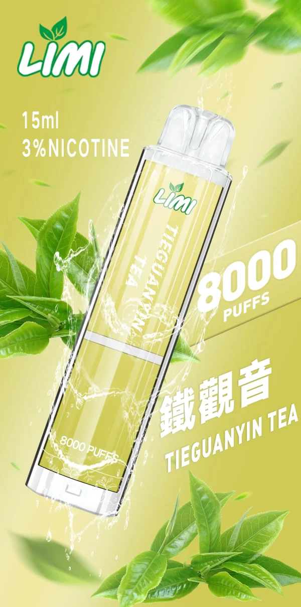 辣妹 LIMI 8000口 發光抛棄式電子煙 8000PUFFS辣妹發光機身：圖片 9