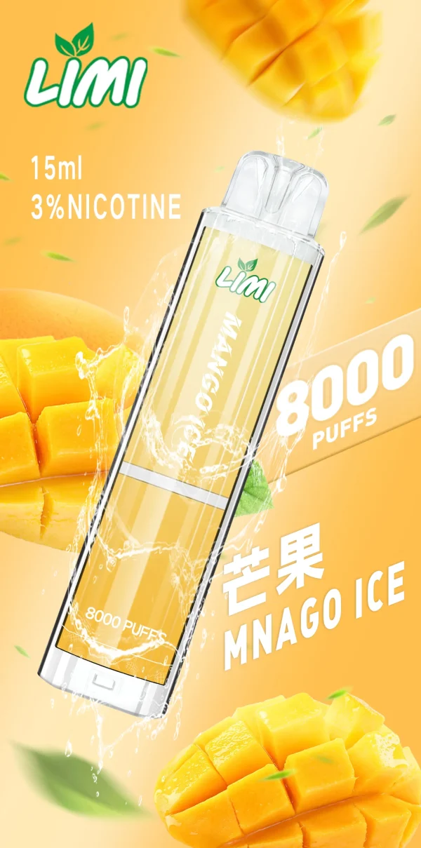 辣妹 LIMI 8000口 發光抛棄式電子煙 8000PUFFS辣妹發光機身：圖片 10