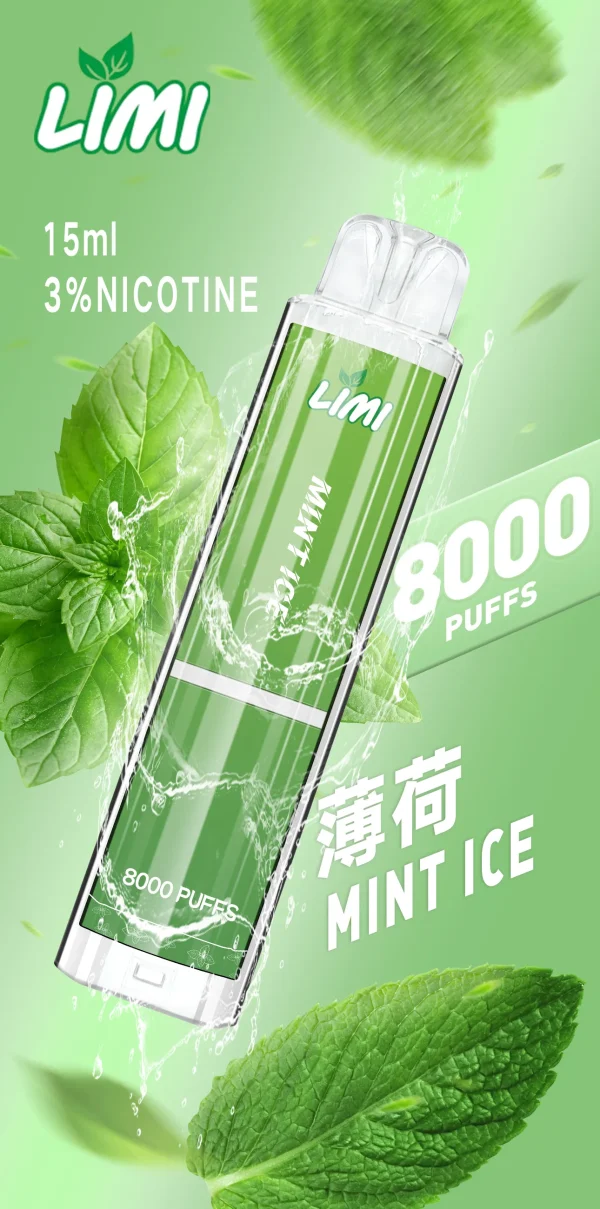 辣妹 LIMI 8000口 發光抛棄式電子煙 8000PUFFS辣妹發光機身：圖片 16